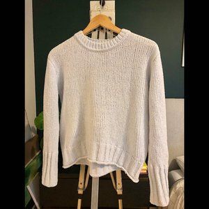 Atmosphere Light Blue Plush Sweater